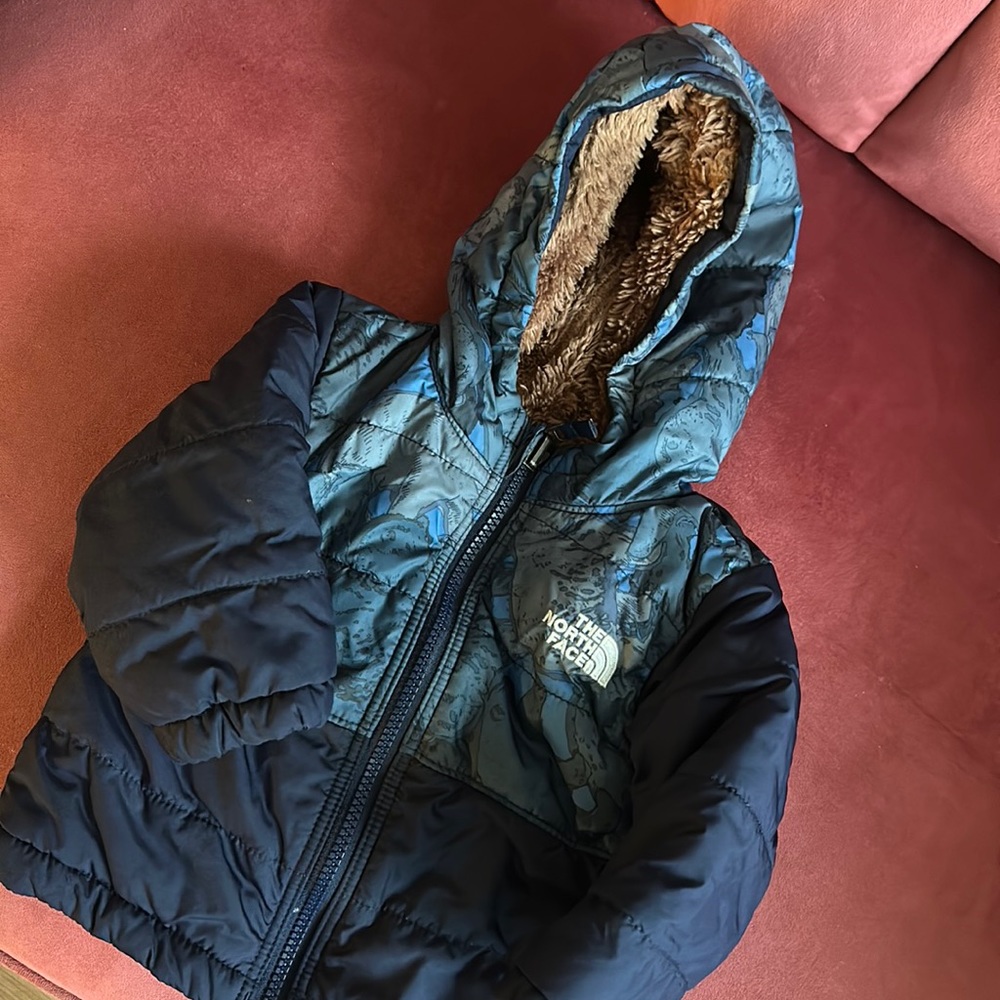 Blue baby north face 6-12 months